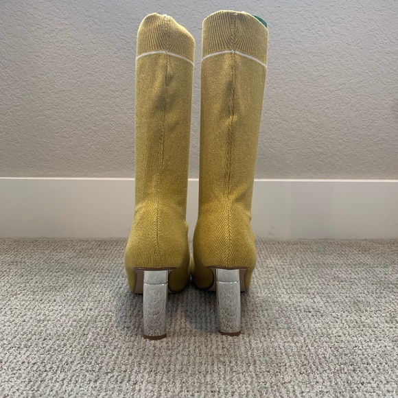 Gold Sock Boots - Picture 5 of 9